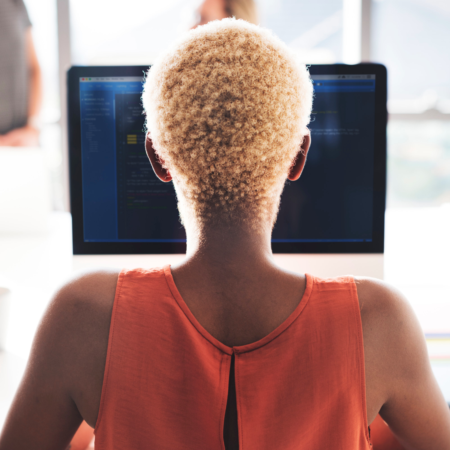 african-programmer-woman-working-workplace-concept