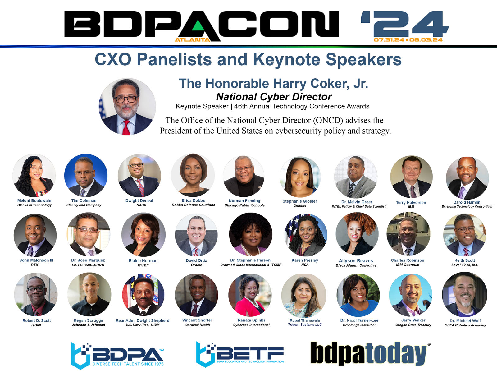 BDPACON '24 Speakers